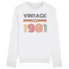 Sweat Adulte Vintage annee 1981