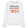 Sweat Adulte Vintage annee 1983