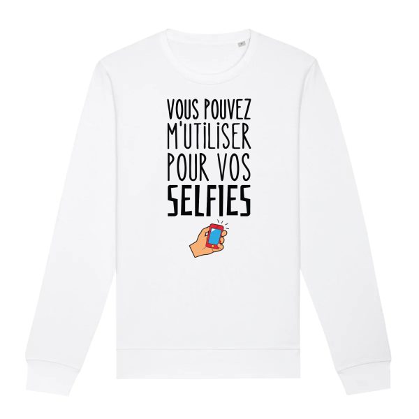 Sweat Adulte Vous pouvez m’utiliser pour vos selfies