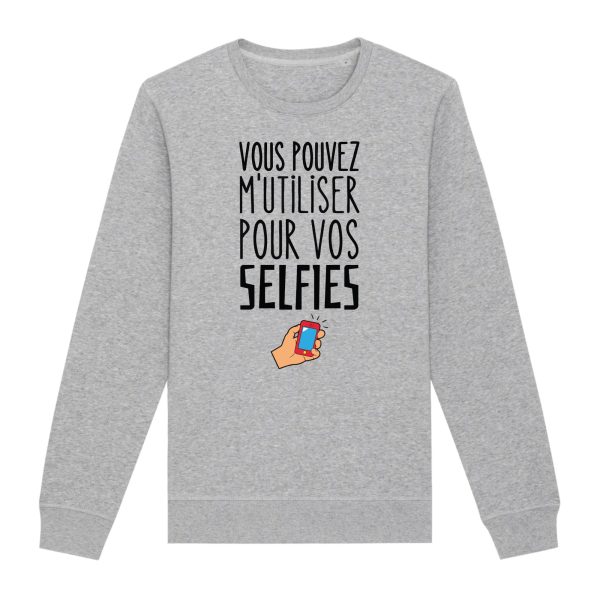 Sweat Adulte Vous pouvez m’utiliser pour vos selfies