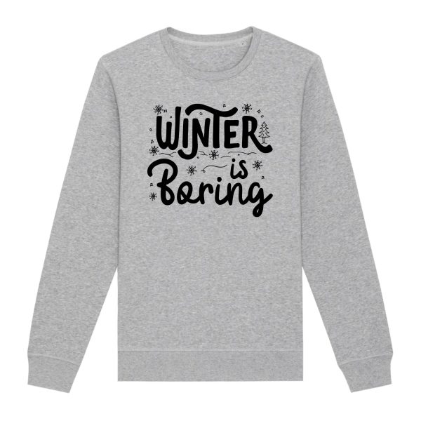 Sweat Adulte Winter is boring