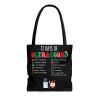 12 Days Of Ultrasound Tech Sonographer Christmas Tote Bag