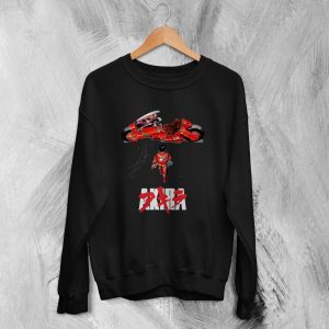Akira Anime Sweatshirt Neo Tokyo Sweater Vintage Inspired Motorcycle