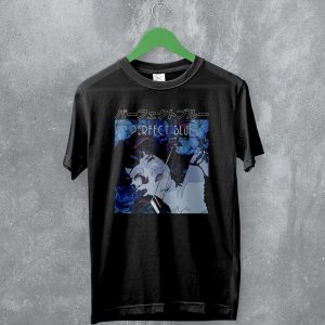 Anime Poster (1997) Perfect Blue Shirt Japanese Movie Merch Mima Kirigoe T-Shirt