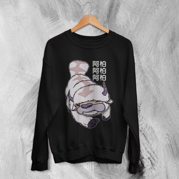 Avatar The Last Airbander Sweatshirt Appa Sweater Anime Transportation