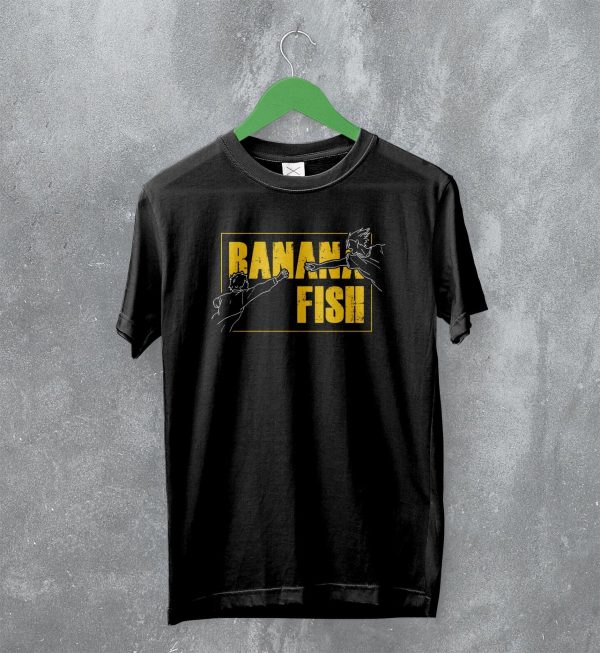 Banana Fish T-Shirt Ash Lynx Shirt Eiji Okumura Manga Anime Merch