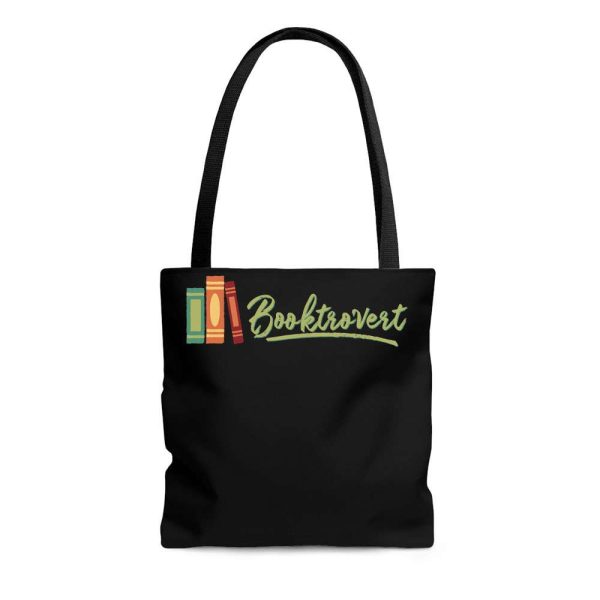 Booktrovert Green Tote Bag