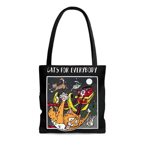 Cats For Everybody Christmas Tote Bag