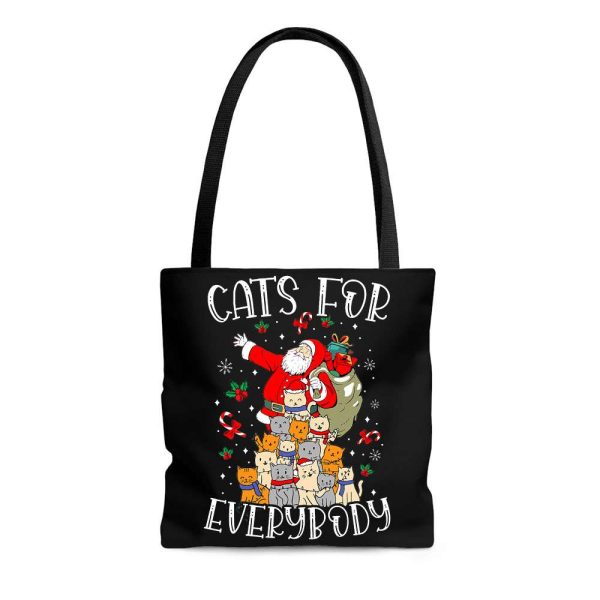 Cats For Everybody Santa Claus Christmas Tote Bag