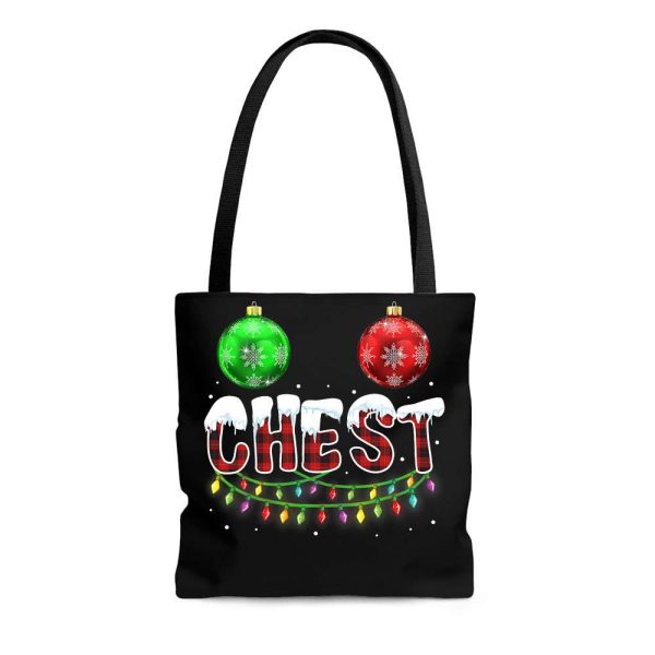 Chest Nuts Christmas Lights Tote Bag