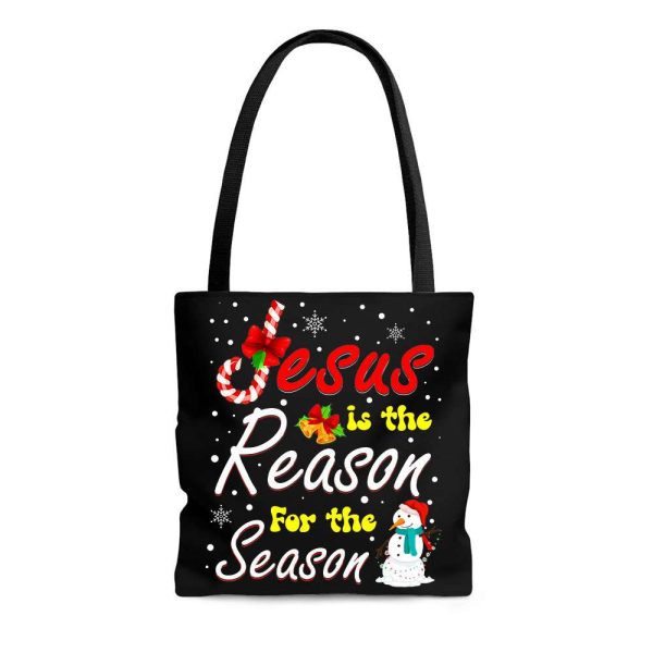 Christian Jesus Is The Reason For The Season Christmas Tote Bag