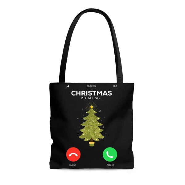 Christmas Is Calling Tote Bag