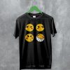 Cowboy Bebop T-Shirt Expression Emoticon Space Shirt Cyberpunk Anime