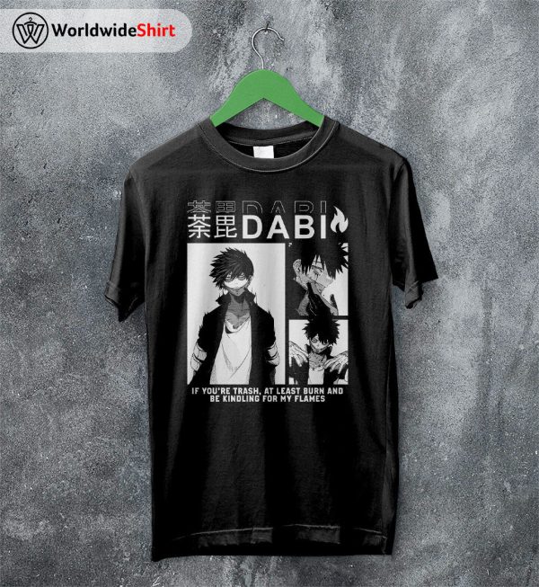 Dabi Aesthetic T-shirt Boku No Hero Academia Shirt BNHA Merch