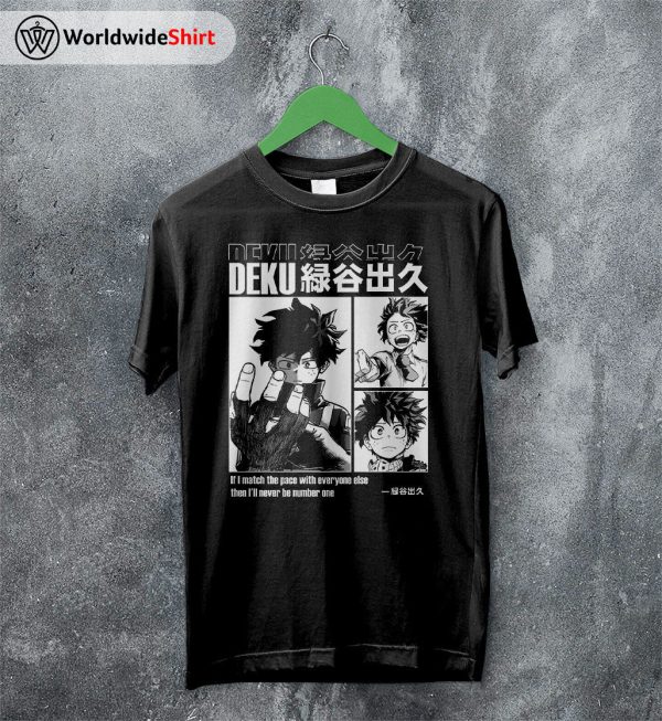 Deku Aesthetic T-shirt Boku No Hero Academia Shirt BNHA Merch