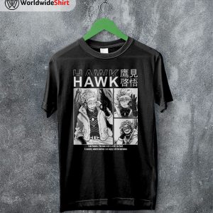 Hawk Aesthetic T-shirt Boku No Hero Academia Shirt BNHA Merch