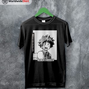 Izuku Midoriya Kids T-shirt Boku No Hero Academia Shirt BNHA Merch