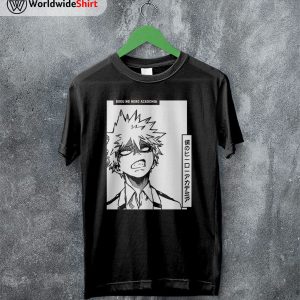 Katsuki Bakugo T-shirt Boku No Hero Academia Shirt BNHA Merch