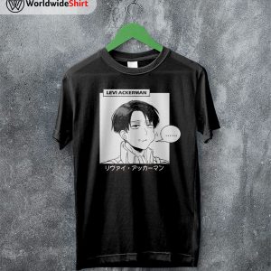 Levi Ackerman Shirt Attack On Titan Shirt Shingeki no Kyojin T-Shirt