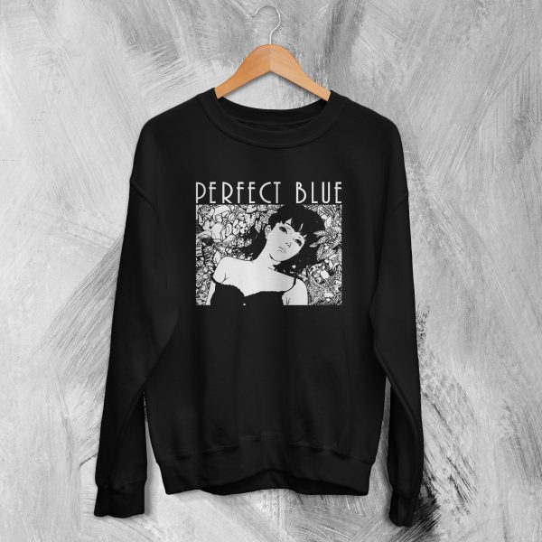 Perfect Blue Sweatshirt Mima Kirigoe Movie Merch Anime Poster (1997) Shirt