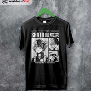 Shoto Aesthetic T-shirt Boku No Hero Academia Shirt BNHA Merch