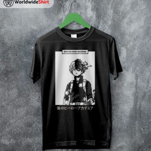 Shoto Todoroki T-shirt Boku No Hero Academia Shirt BNHA Merch