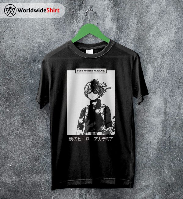 Shoto Todoroki T-shirt Boku No Hero Academia Shirt BNHA Merch