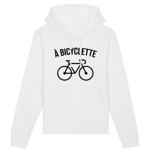 Sweat Capuche Adulte A bicyclette