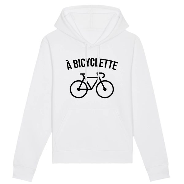 Sweat Capuche Adulte A bicyclette