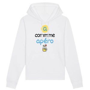 Sweat Capuche Adulte A comme apero