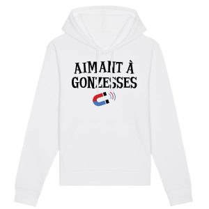 Sweat Capuche Adulte Aimant a gonzesses