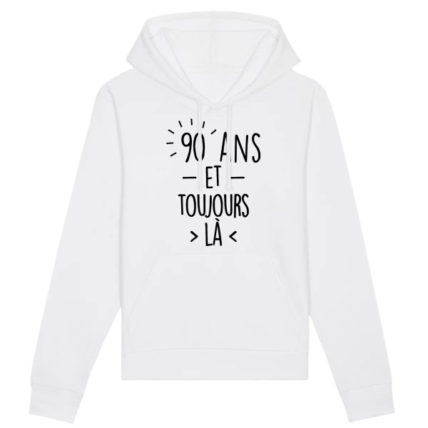 Sweat Capuche Adulte Anniversaire 90 ans