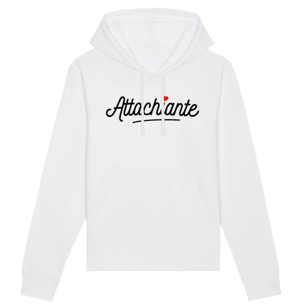 Sweat Capuche Adulte Attachiante