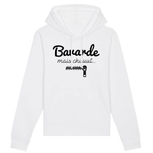 Sweat Capuche Adulte Bavarde mais chut