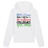 Sweat Capuche Adulte Bonne chance pour trouver de meilleurs collegues
