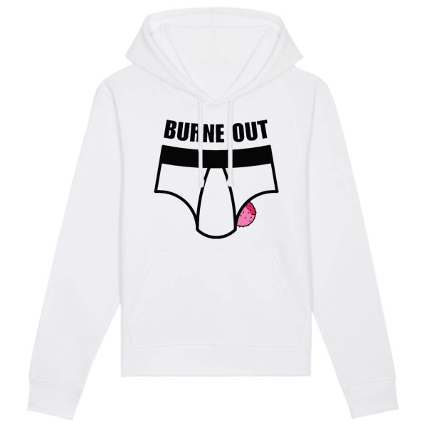 Sweat Capuche Adulte Burne out