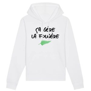 Sweat Capuche Adulte Ca gere la fougere
