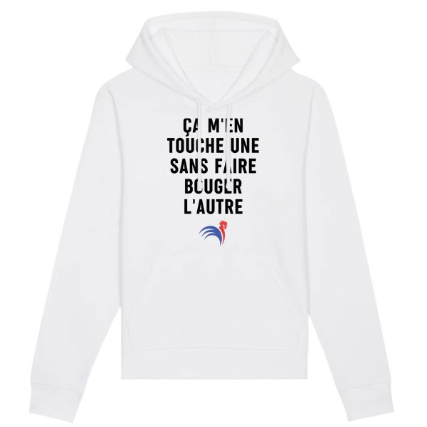 Sweat Capuche Adulte Ca m’en touche une sans faire bouger l’autre