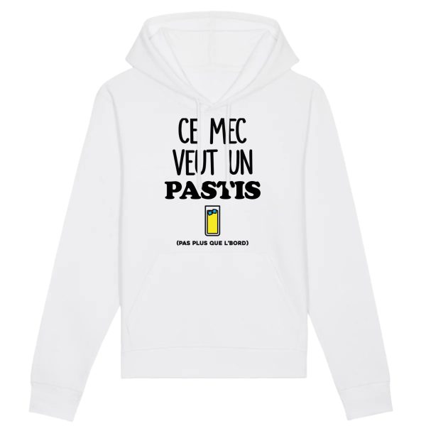 Sweat Capuche Adulte Ce mec veut un pastis