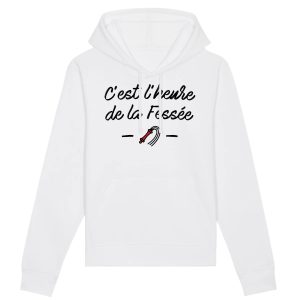 Sweat Capuche Adulte C’est l’heure de la fessee