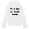 Sweat Capuche Adulte C&rsquo;est moi le boss