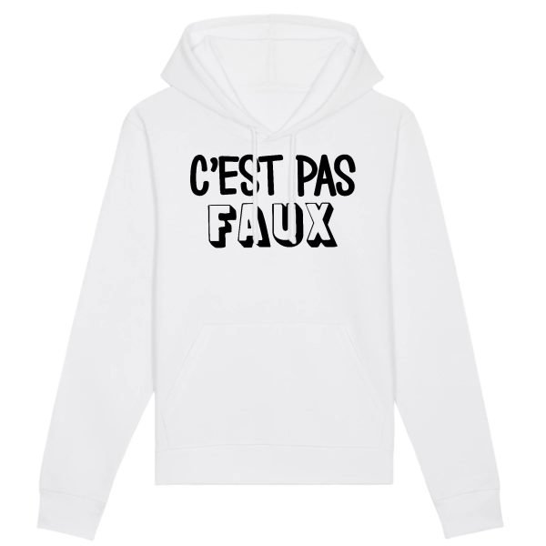 Sweat Capuche Adulte C’est pas faux