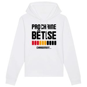 Sweat Capuche Adulte Chargement prochaine betise