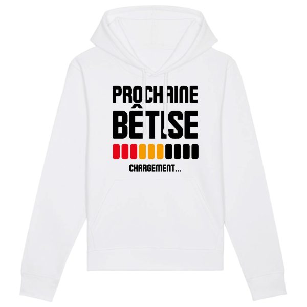 Sweat Capuche Adulte Chargement prochaine betise