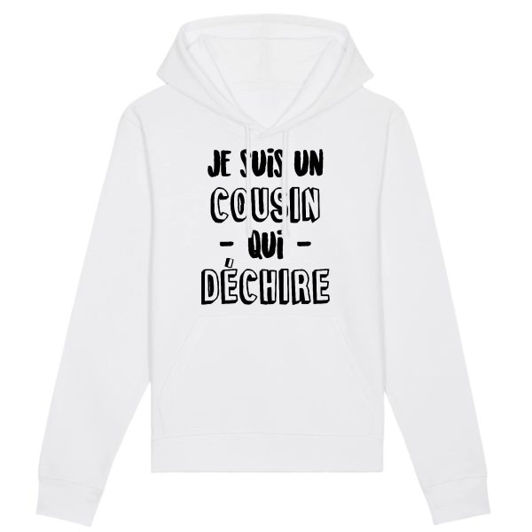 Sweat Capuche Adulte Cousin qui dechire