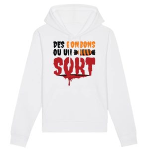 Sweat Capuche Adulte Des bonbons ou un sort