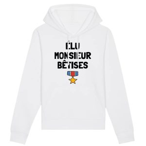 Sweat Capuche Adulte Elu monsieur betises