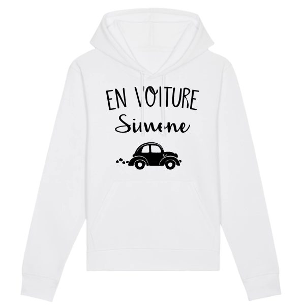 Sweat Capuche Adulte En voiture Simone