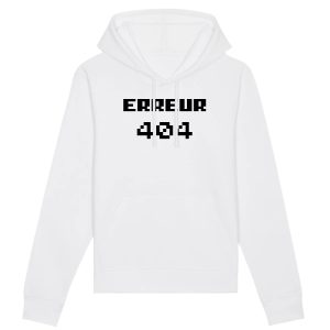 Sweat Capuche Adulte Erreur 404