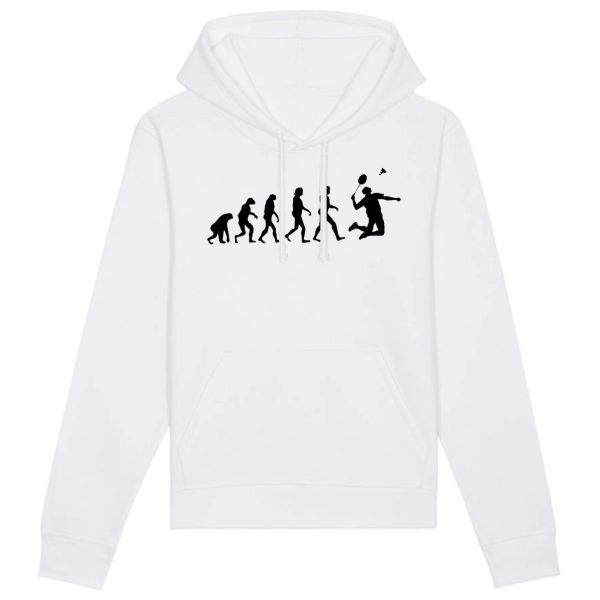 Sweat Capuche Adulte Evolution badminton